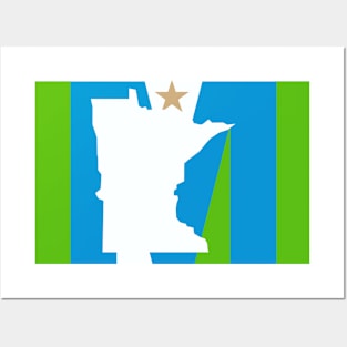 Minnesota State Flag Posters and Art